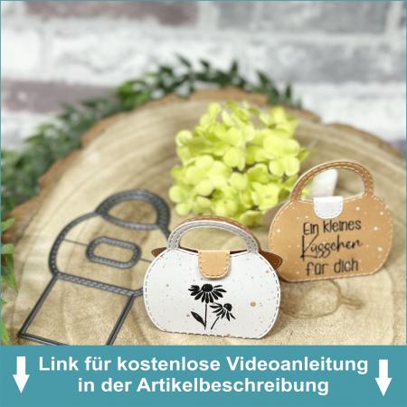 Küsschentasche - Stanzschablone